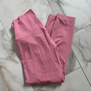 SZ 6 lululemon pink leggings as new